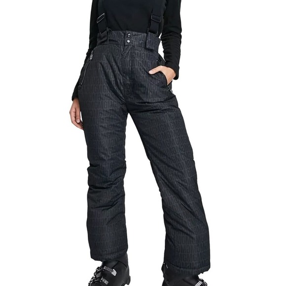 Missguided Ski Snowboard Pants in Black Size 6​​​​​